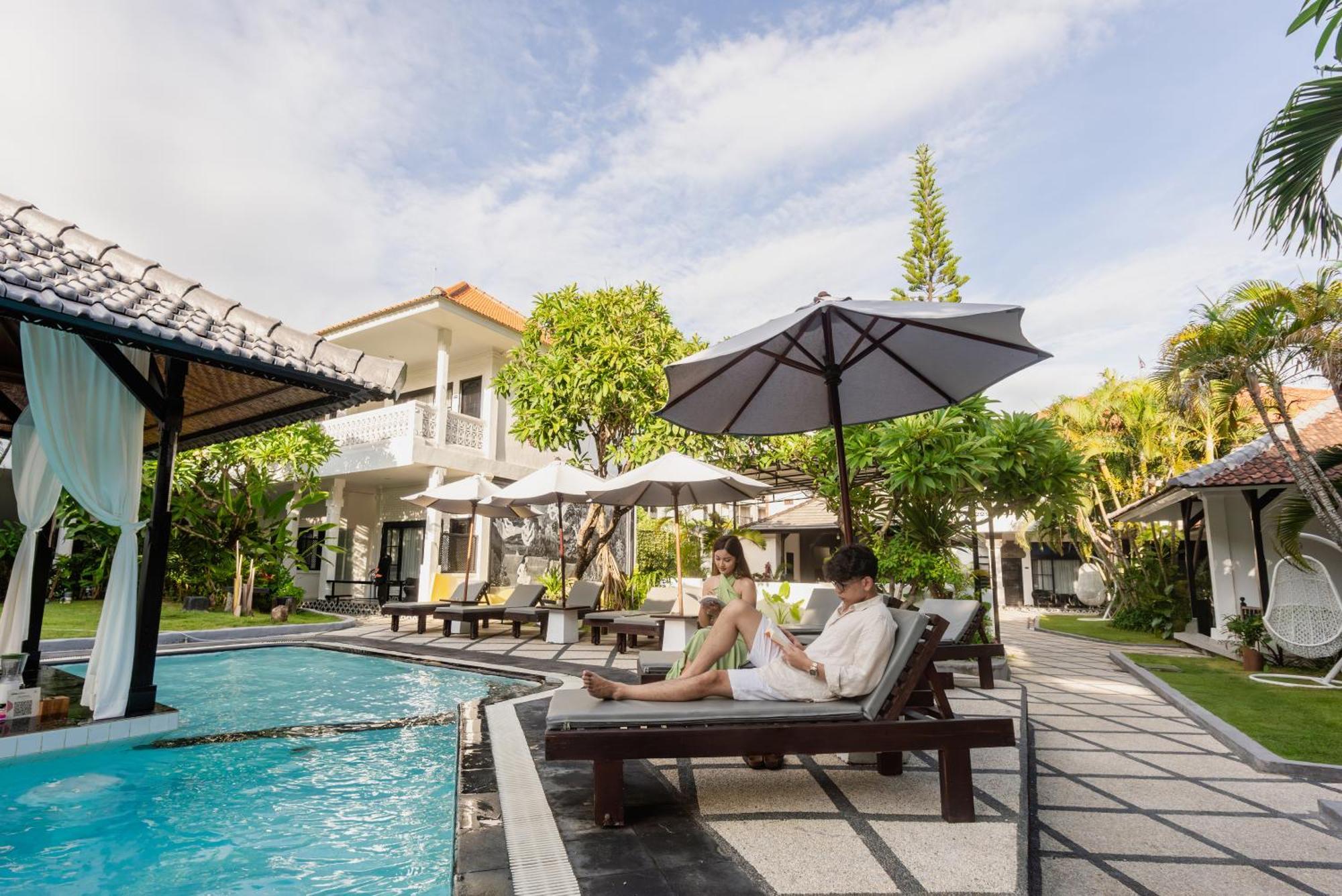 Casa Wina Kuta Hotel Kuta  Bagian luar foto